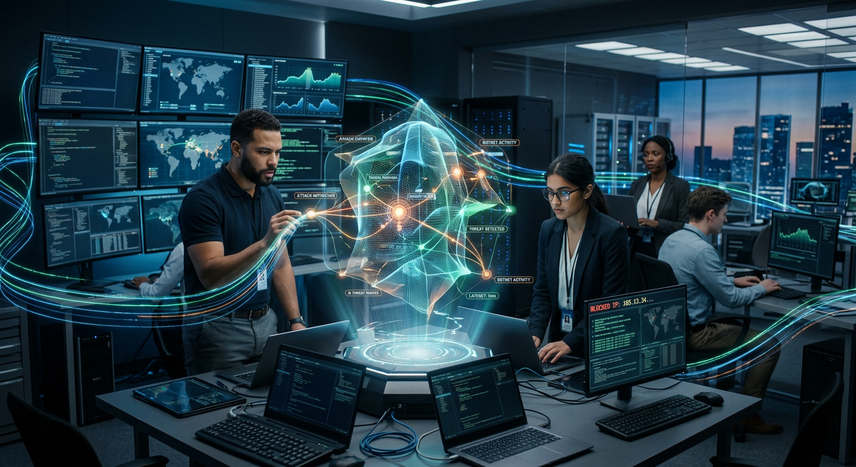 Иллюстрация к кибербезопасности